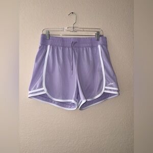 Reebok Women's Light Purple Athletic Shorts
